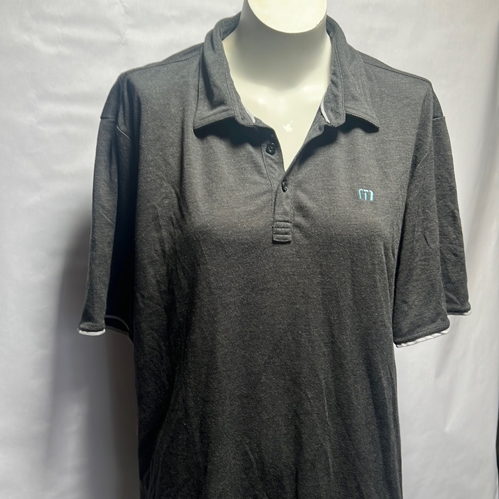 Travis Mathew men’s gray polo